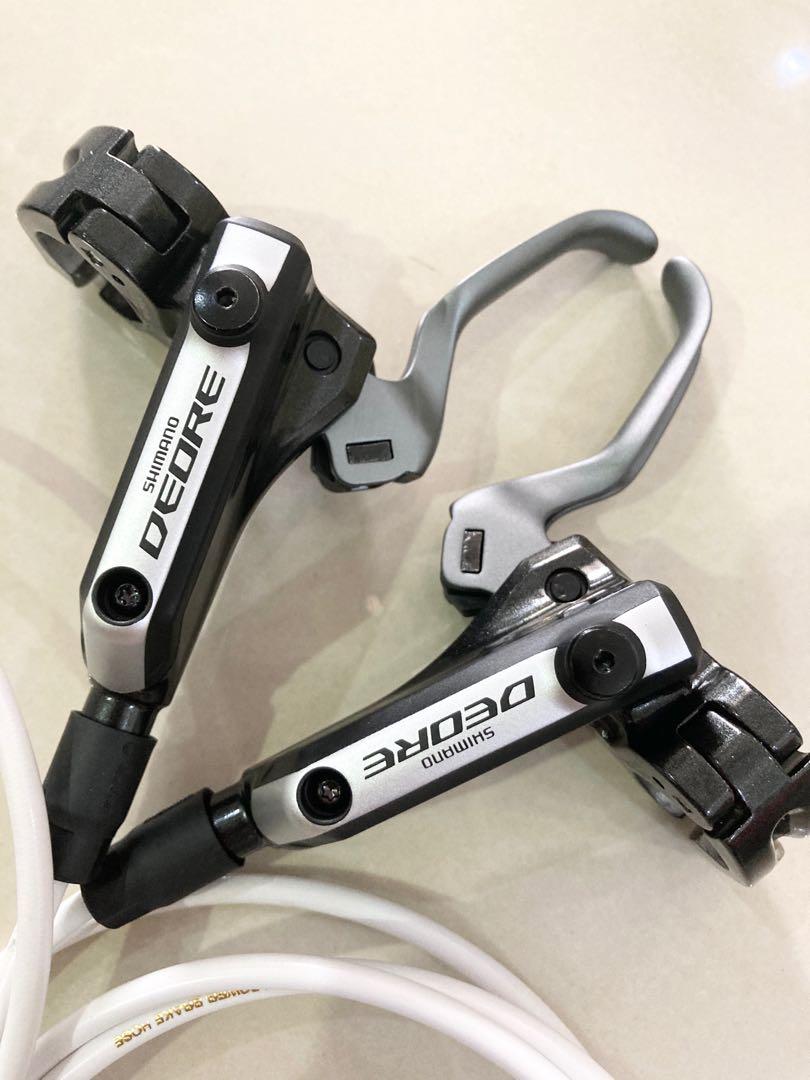 Shimano Deore M596 Hydraulic Brakes White
