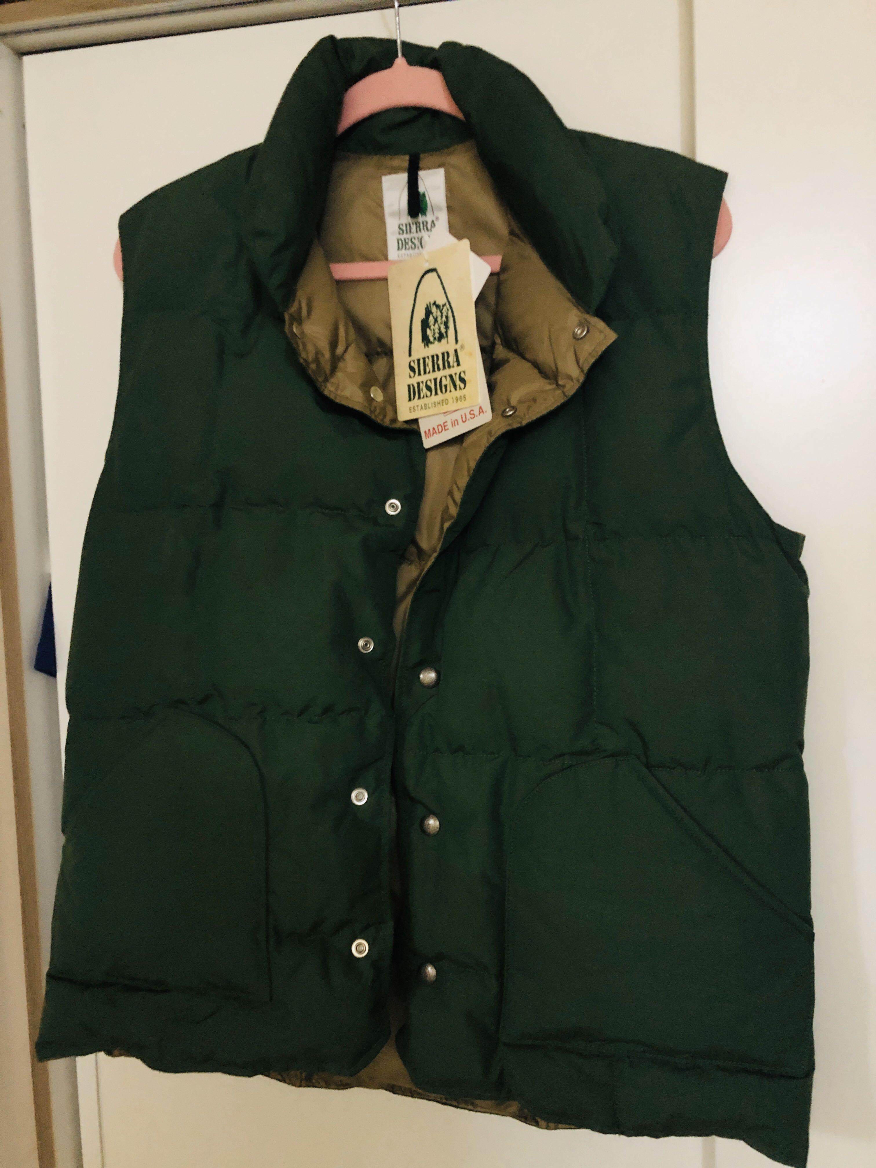 Sierra Designs down vest new with tag