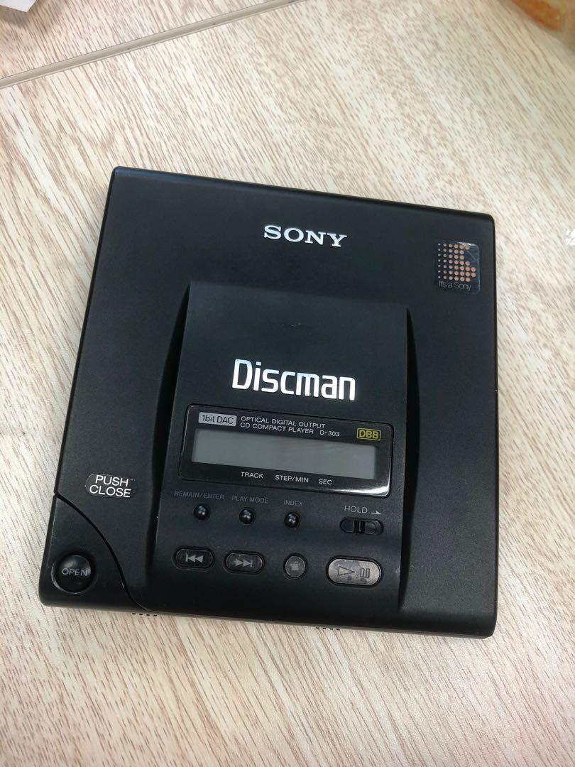 Sony D303 discman dual DAC DBB version CD player D-303, 音響器材