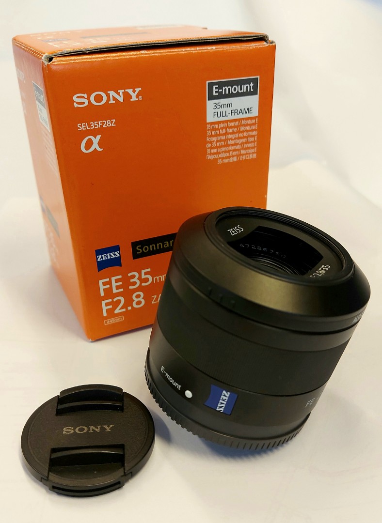 Sony Zeiss Sonnar T* FE 35 mm F2.8 ZA（SEL35F28Z）85% to 88