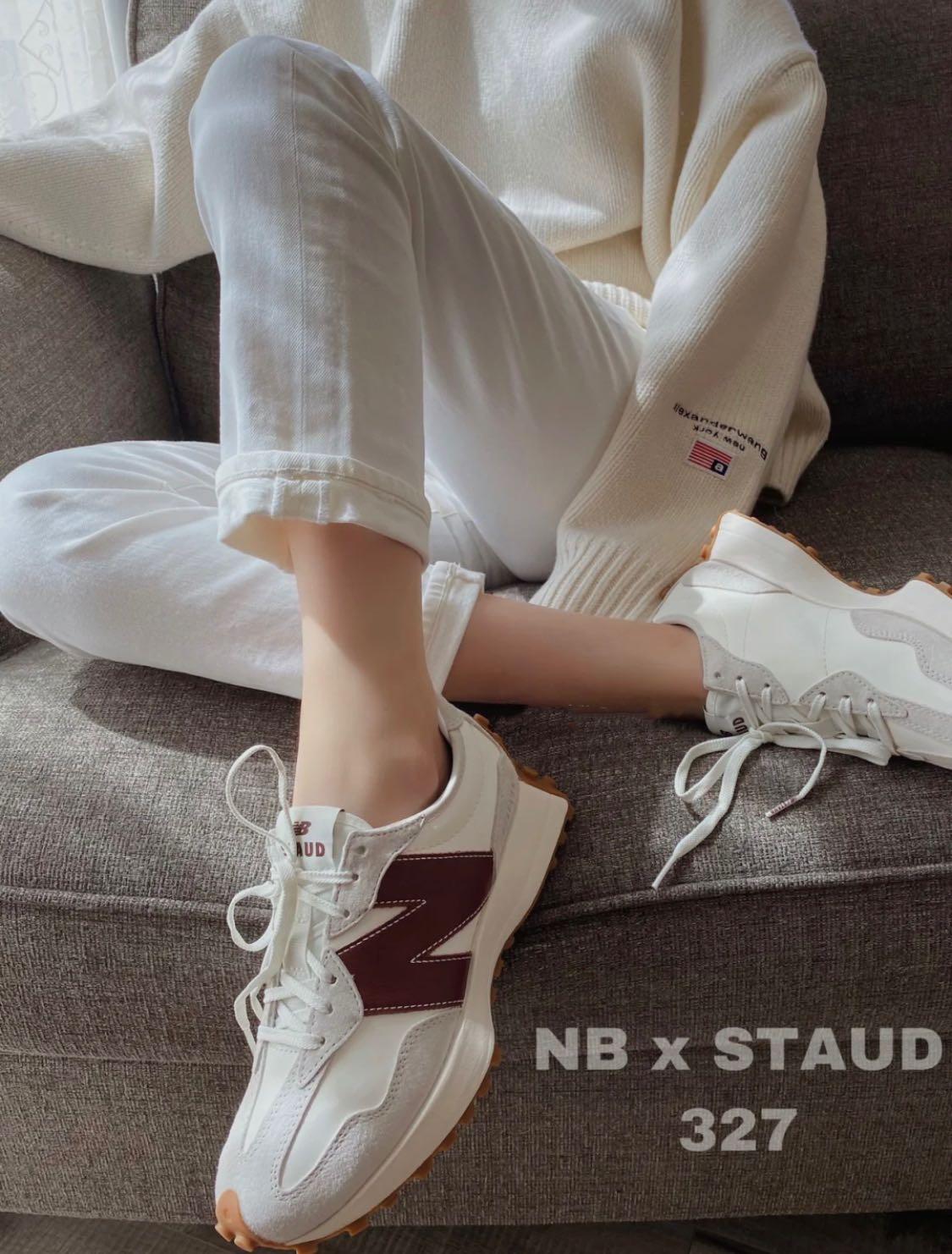 nb x staud 327 sneaker