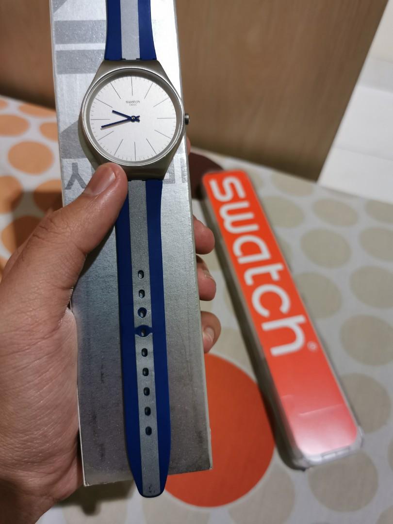 Garansi Resmi Swatch Skin Irony SKINSPRING Fesyen Pria Jam