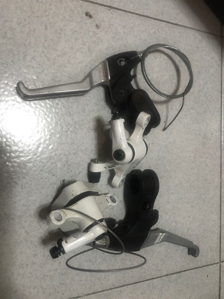 Tektro Cable Disc brake Lever and clamp., Sports Equipment, Bicycles