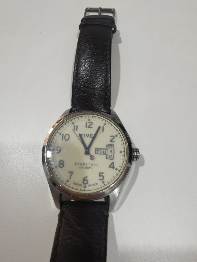 Timex perpetual calendar indiglo wr100m top
