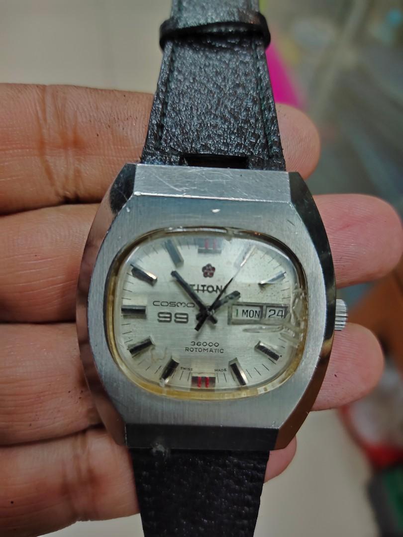 Titoni Cosmo 99 White Dial Men s Fashion Watches Accessories