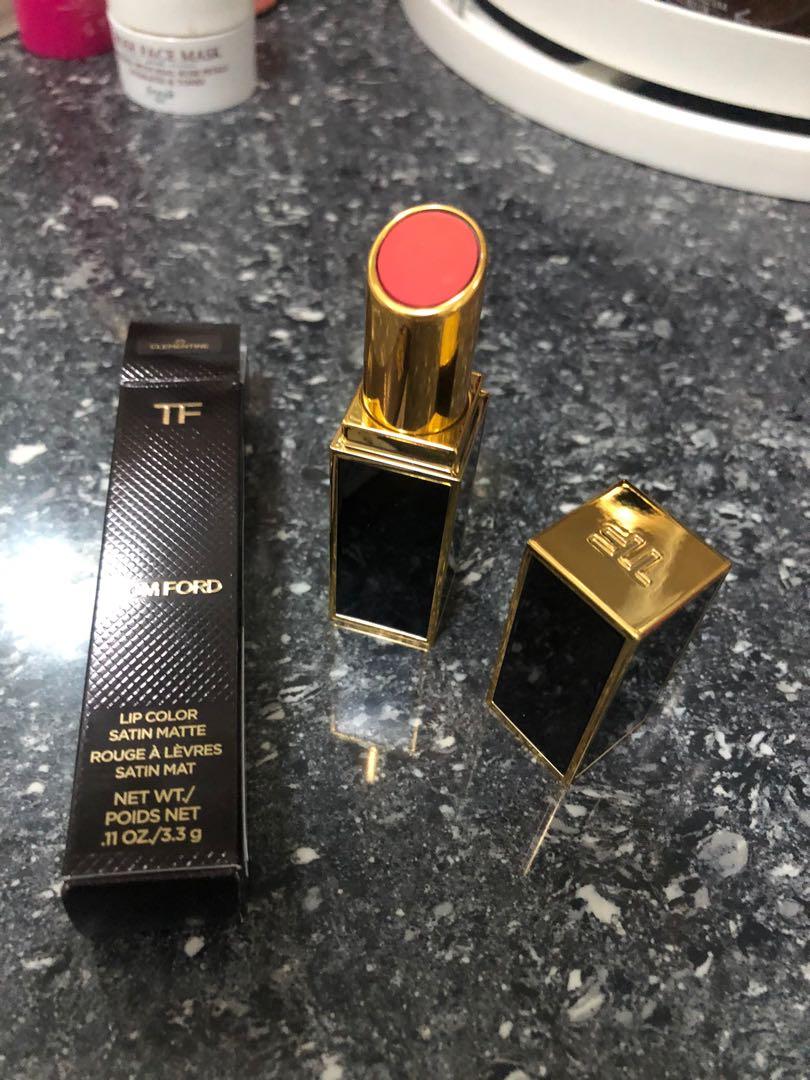 Tom Ford Lipstick | Satin Matte | #25 Clementine, Beauty & Personal Care,  Face, Makeup on Carousell