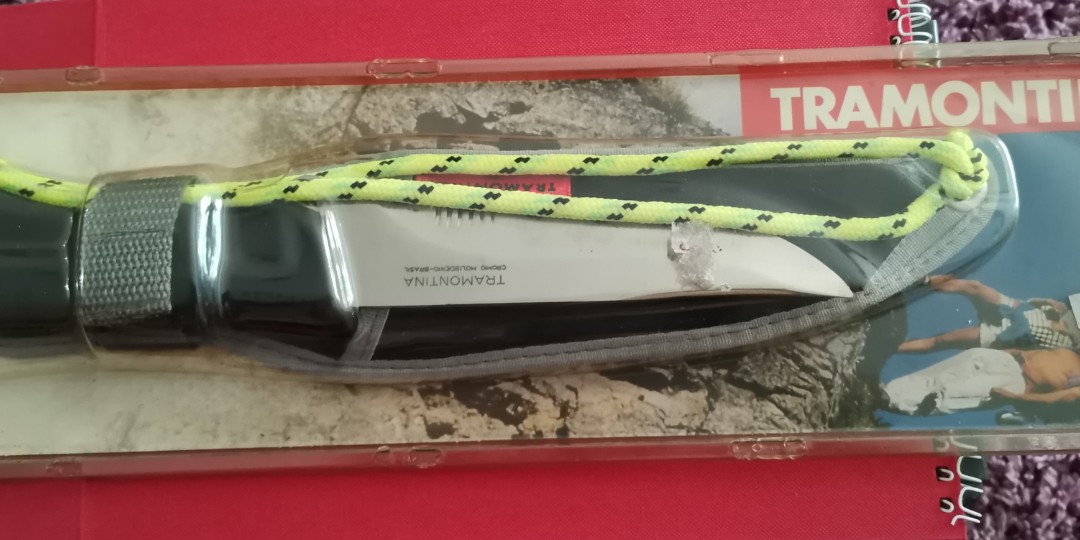 Tramontina Inox Stainless 7 " Fixed Blade, Sports Equipment, Sports ...