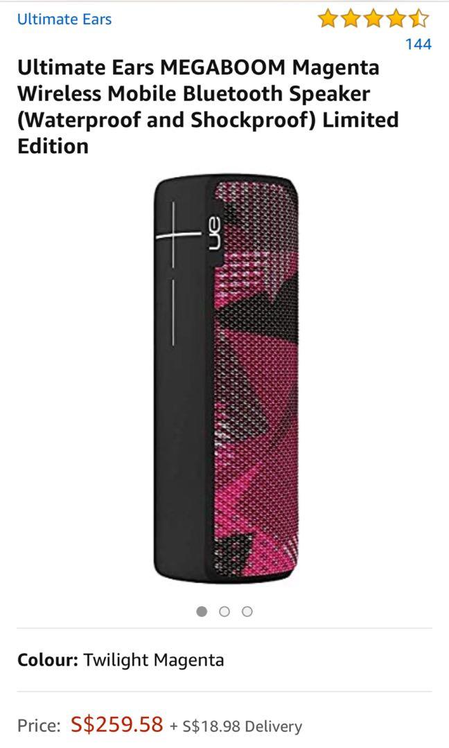 Ue megaboom clearance magenta exclusive