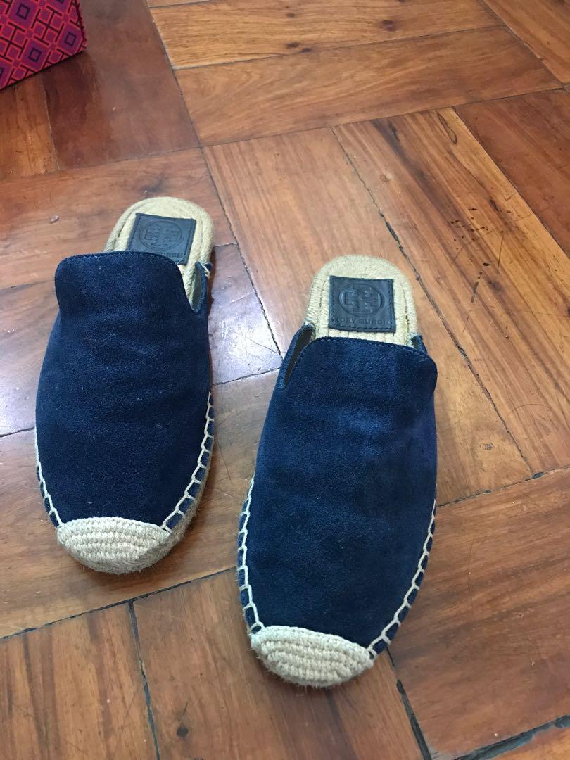 tory burch max espadrille slide