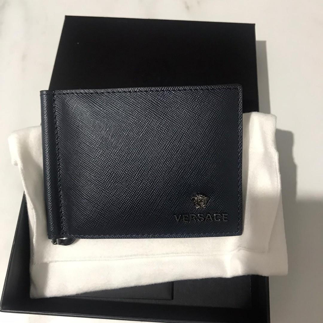 AUTHENTIC Versace Money Clip, Men's Fashion, Watches & Accessories, Wallets & Card Holders on