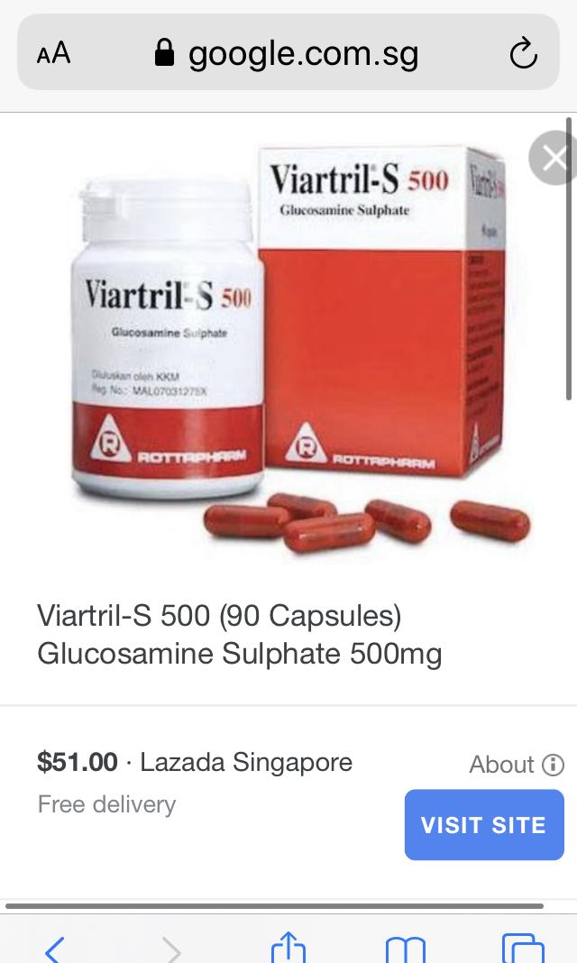 S glucosamine viartril Sharing Is