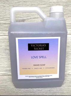 Victoria Secret love spell inspired hand soap