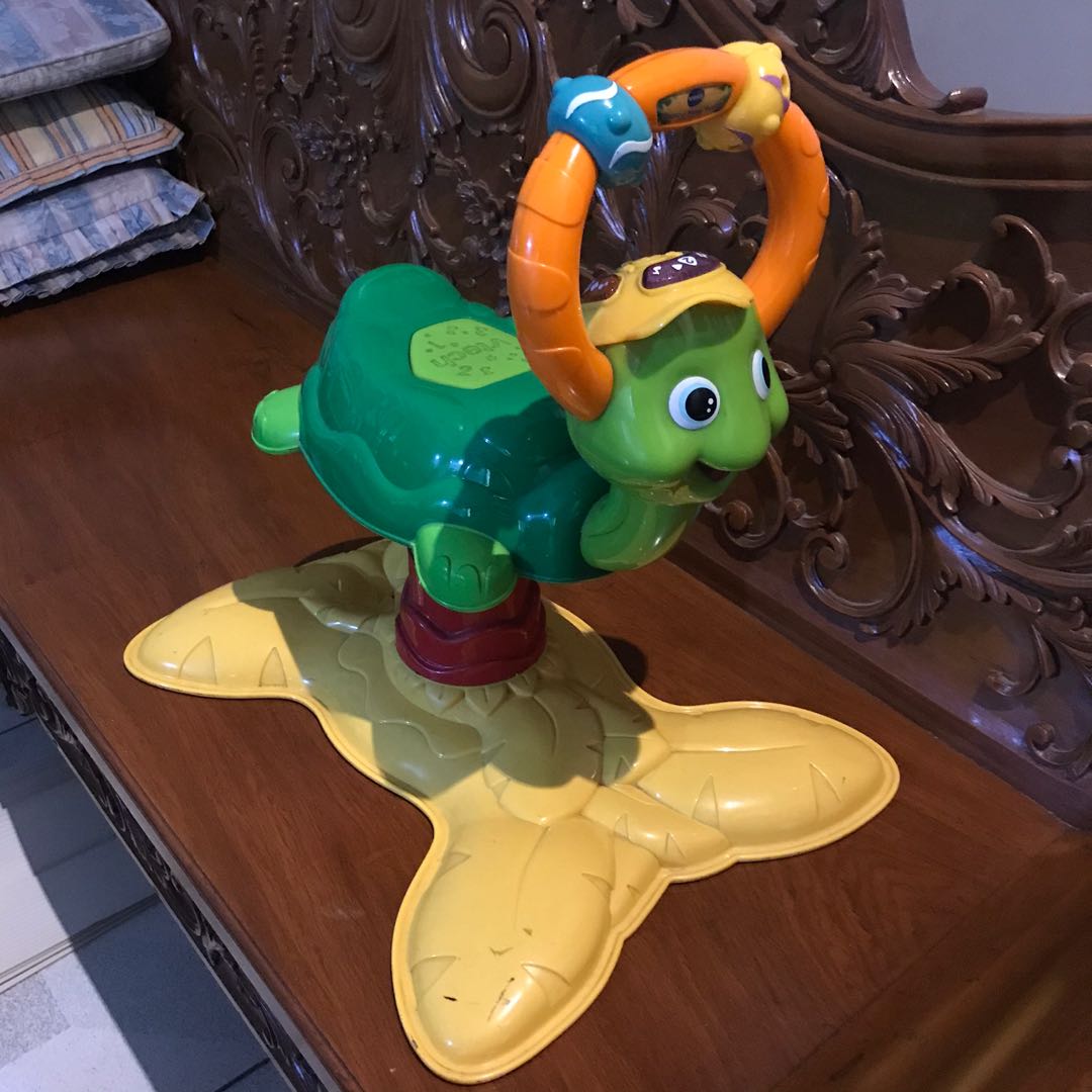 Vtech Bouncing Colors Turtle RideOn, Hobbies & Toys, Toys & Games on