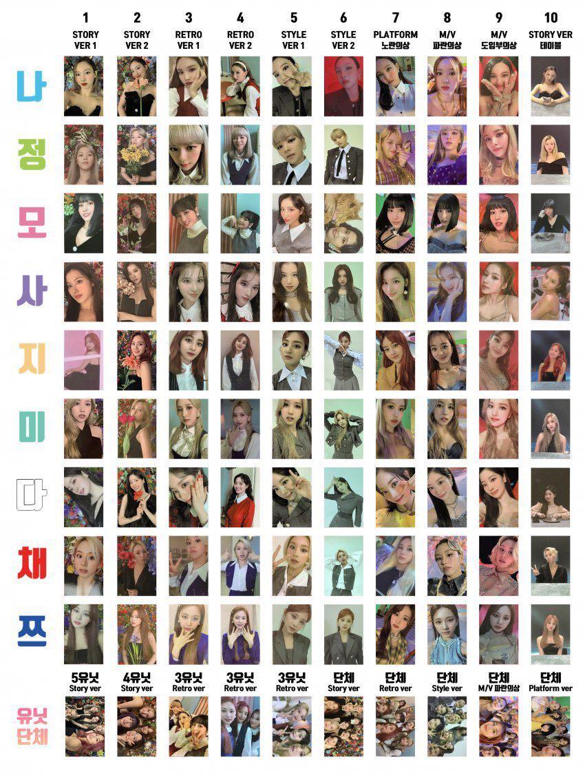 Wts Twice Eyes Wide Open Member Photocard Set Hobbies Toys Memorabilia Collectibles K Wave On Carousell