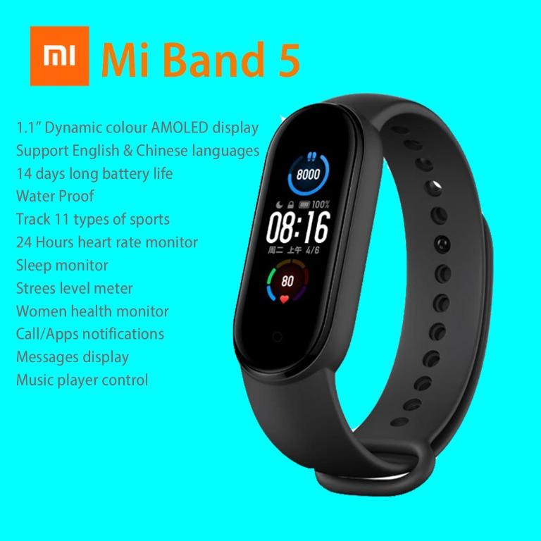 Mi fit sales band 5