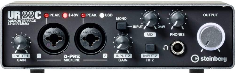 YAMAHA STEINBERG UR12 UR22C UR24C UR44C Audio Interface 錄音界面