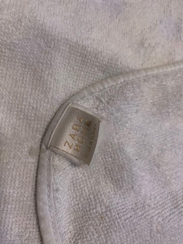 zara baby towel