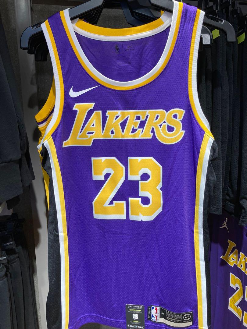 100 全新men S Nike Nba 2020 Los Angeles Lakers Lebron James Statement Edition Swingman Jersey Size M 運動產品 運動衫 Carousell