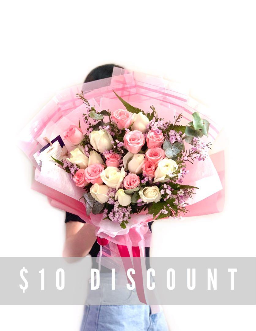 10 Discount Flower Bouquets Gardening Flowers Bouquets On Carousell