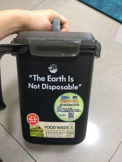 可密封/濾水廚餘桶 3L