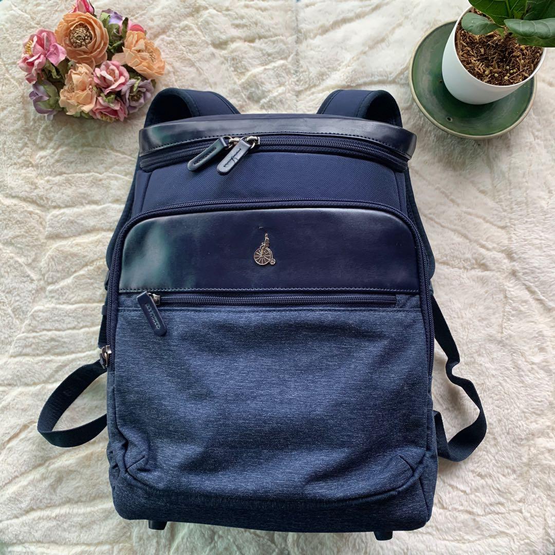 Original Bean Pole Blue Backpack Men s Fashion Bags Backpacks on Carousell