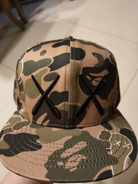 A Bathing Ape x KAWS Cap