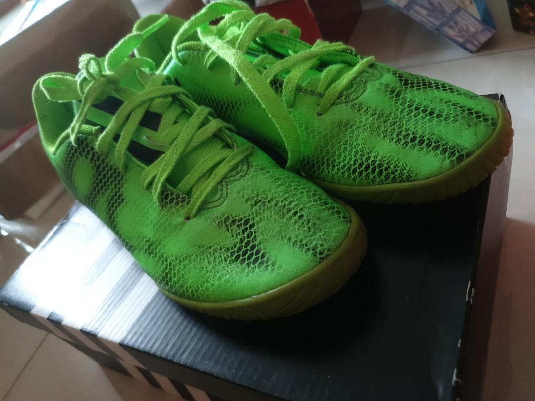 Adidas Neon Green Running/Sports Shoes 
