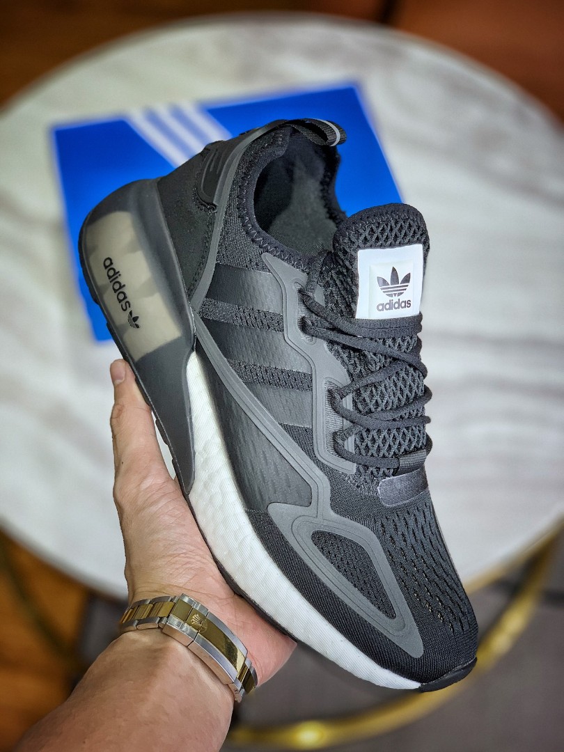 Adidas zx 2k sale boost kids silver