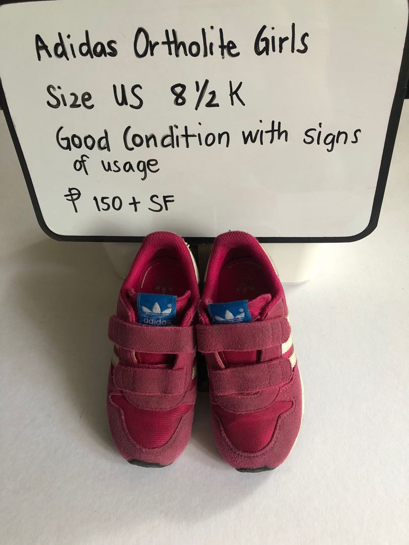 Adidas best sale ortholite girls