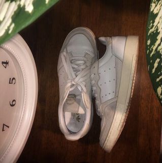 Adidas Nizza Trefoil Heart Sneakers Grey Women S Fashion Shoes Sneakers On Carousell