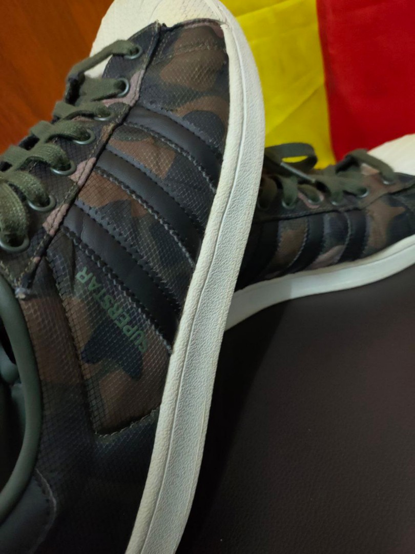 Adidas Superstar Camo Men s Fashion Footwear Sneakers on Carousell
