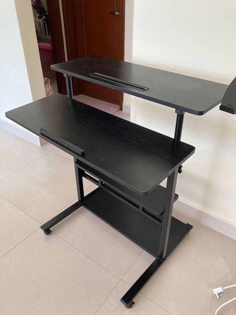Adjustable study table, Furniture & Home Living, Furniture, Tables ...