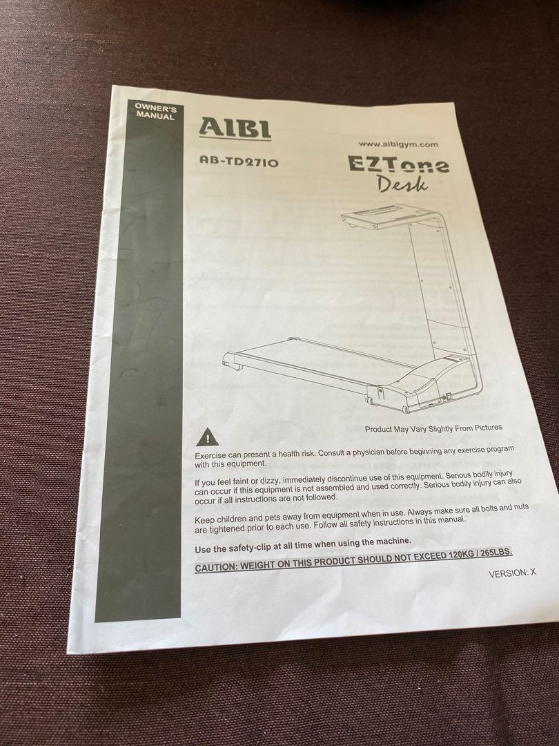 Aibi ez 2025 tone desk manual