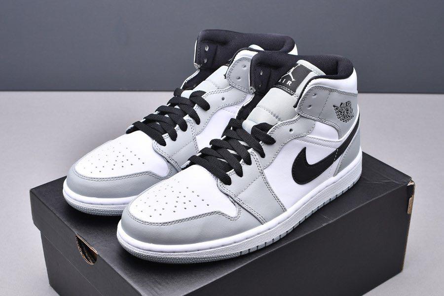 air jordan 1 smoke grey mids