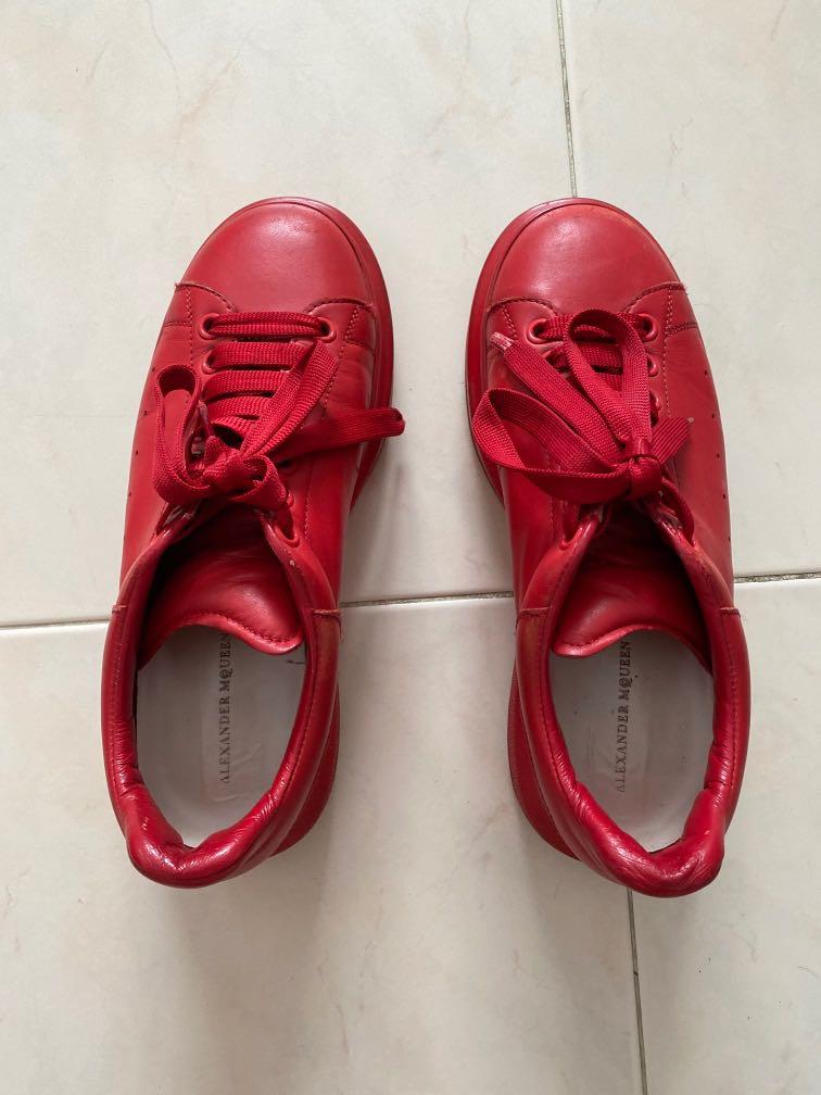 Red alexander mcqueen shoes shop