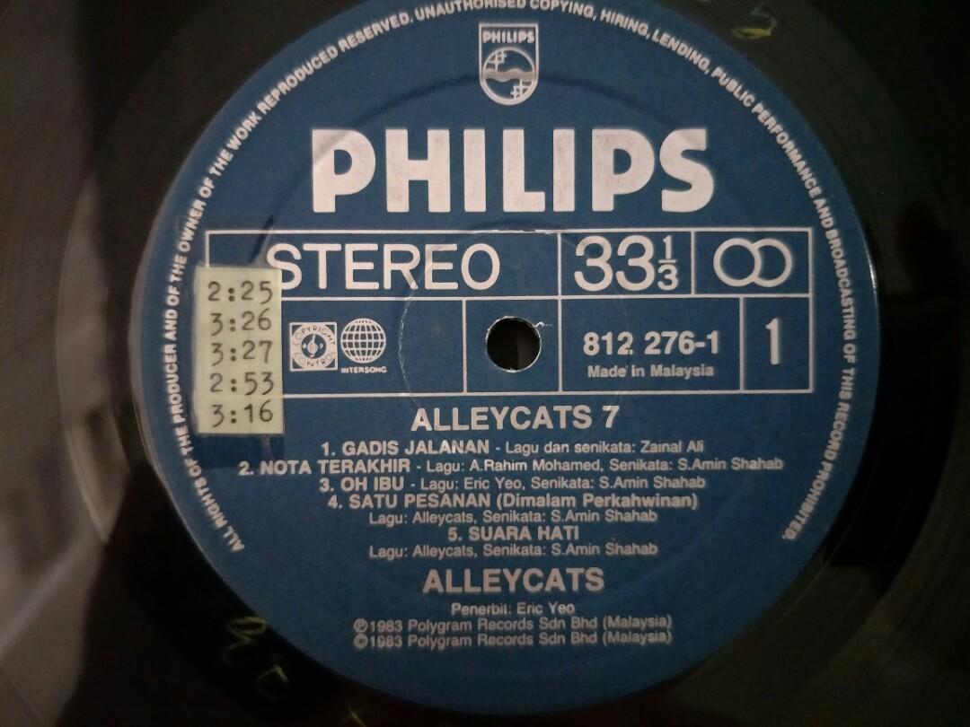 Alleycats 7 Music Media Cd S Dvd S Other Media On Carousell Lyrics to 'nota terakhir' by alleycats. alleycats 7