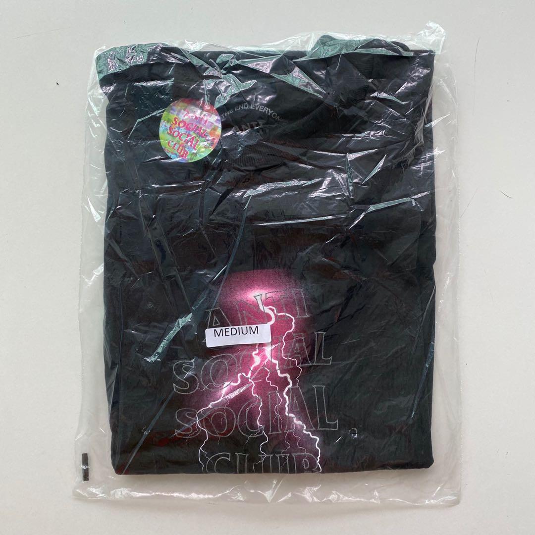 Anti Social Social Club Save Your Tears Black Tee Members Exclusive Men s Fashion Tops Sets Tshirts Polo Shirts on Carousell