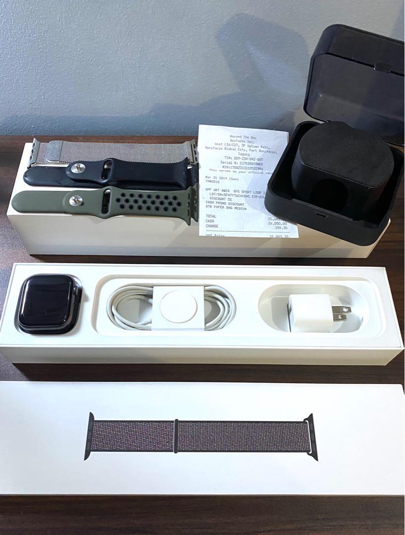 apple watch series 4 44mm second hand