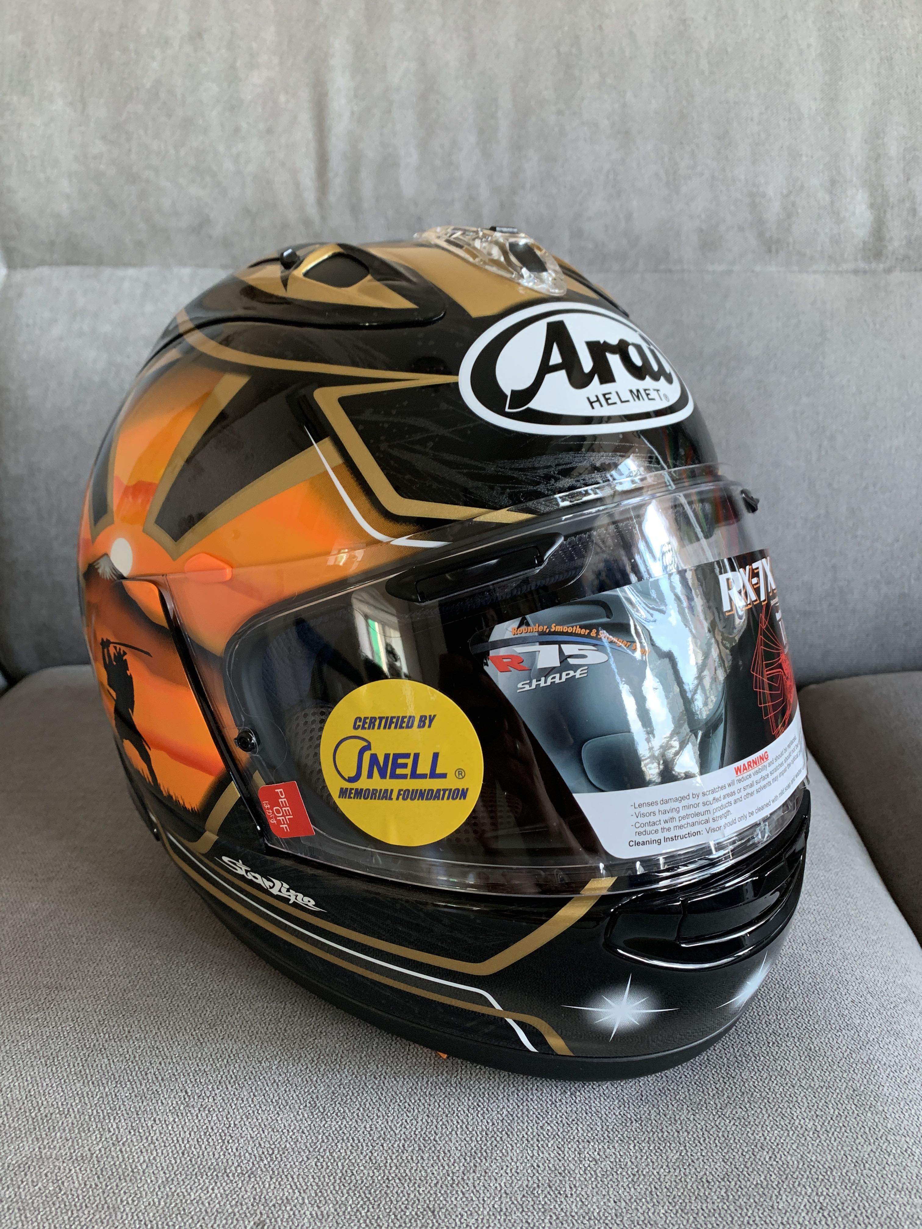 全新arai Rx7x Pedrosa Samurai Spirit 電單車買賣 Carousell