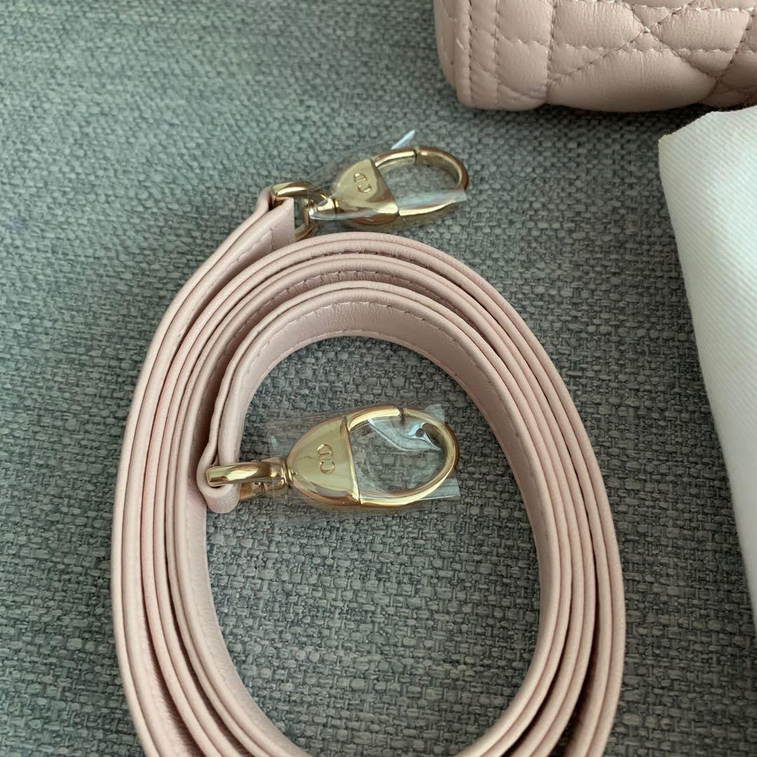 Authentic Brand New Lady Dior in Powder Pink GHW Medium Size, Women's  Fashion, Bags & Wallets, Cross-body Bags on Carousell