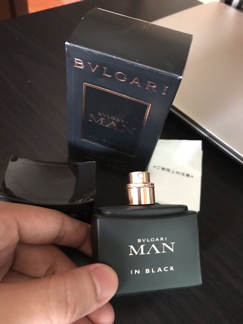 Bvlgari man sales in black original