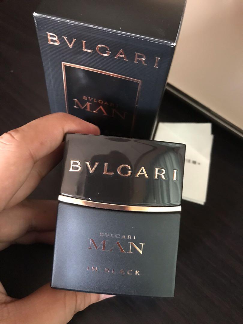 Bvlgari man deals in black fake