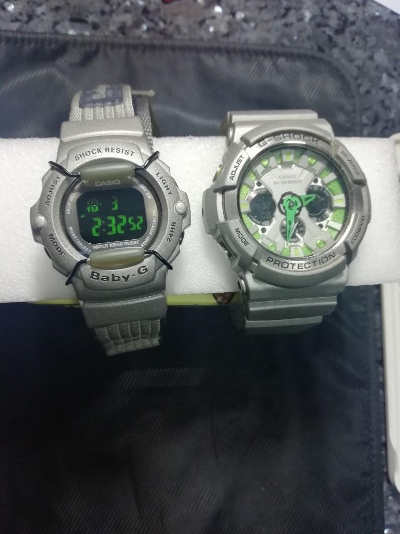 Authentic CASIO G SHOCK BABY G Couple watch GA 200SH BG 200