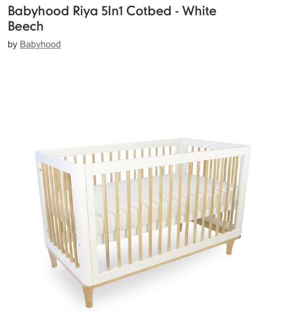 riya 5 in 1 cot