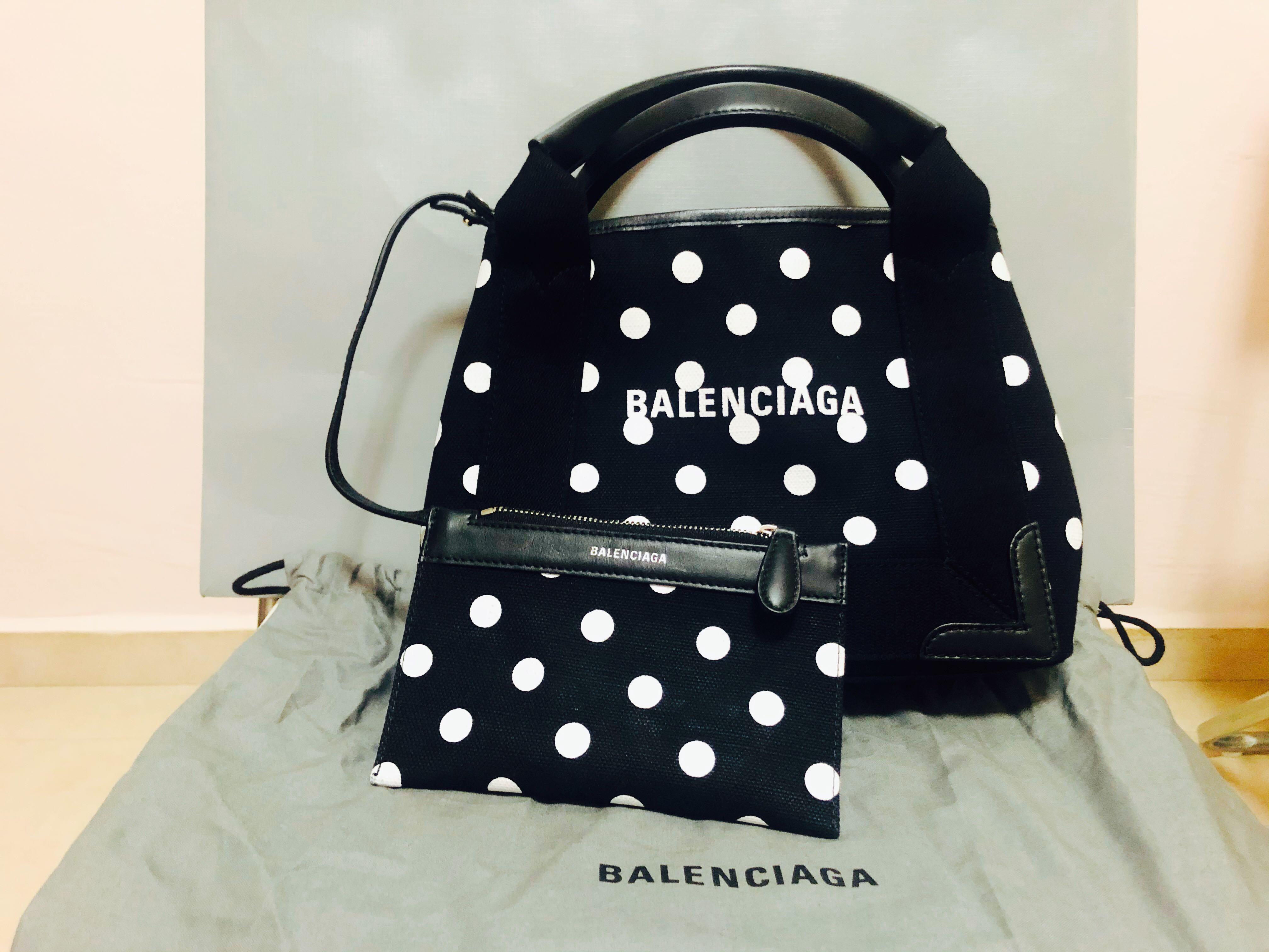 Balenciaga polka dot bag clearance