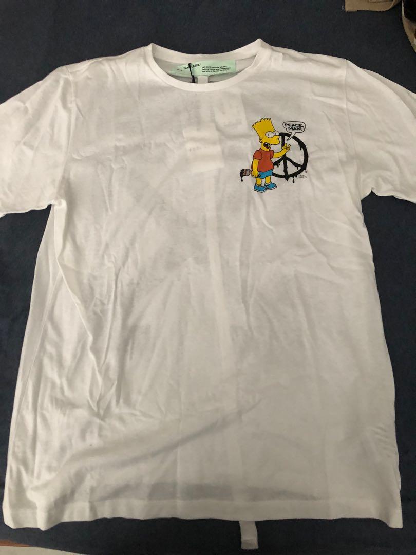 Peace man online off white