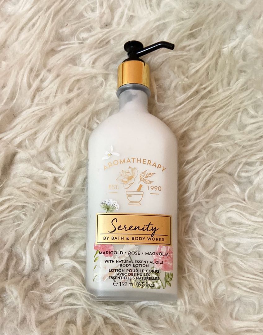 serenity lotion bath and body works