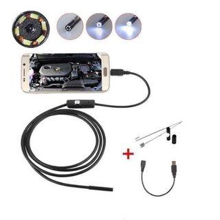 🎮Beau For Android iPhone WIFI Endoscope Waterproof Borescope Inspection Camera 8 LED 2M