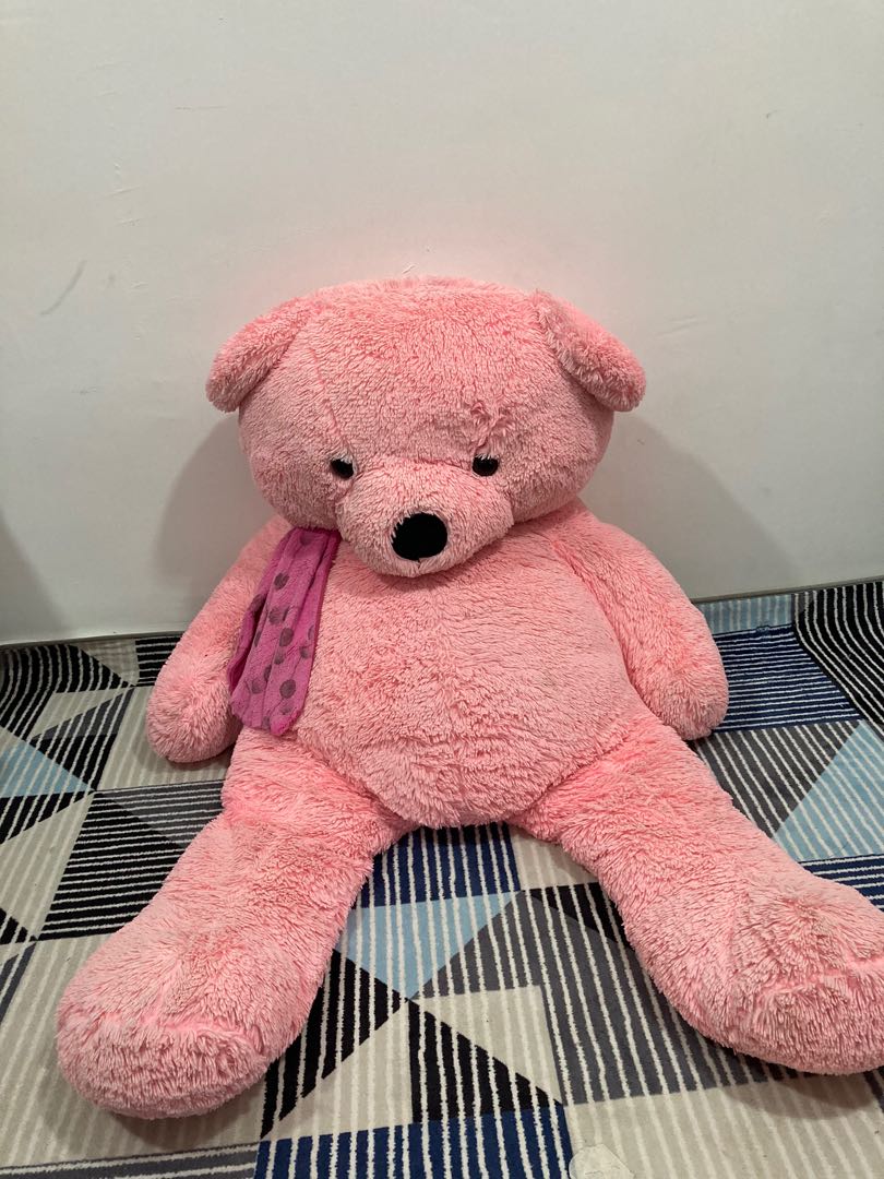 teddy bear pink big