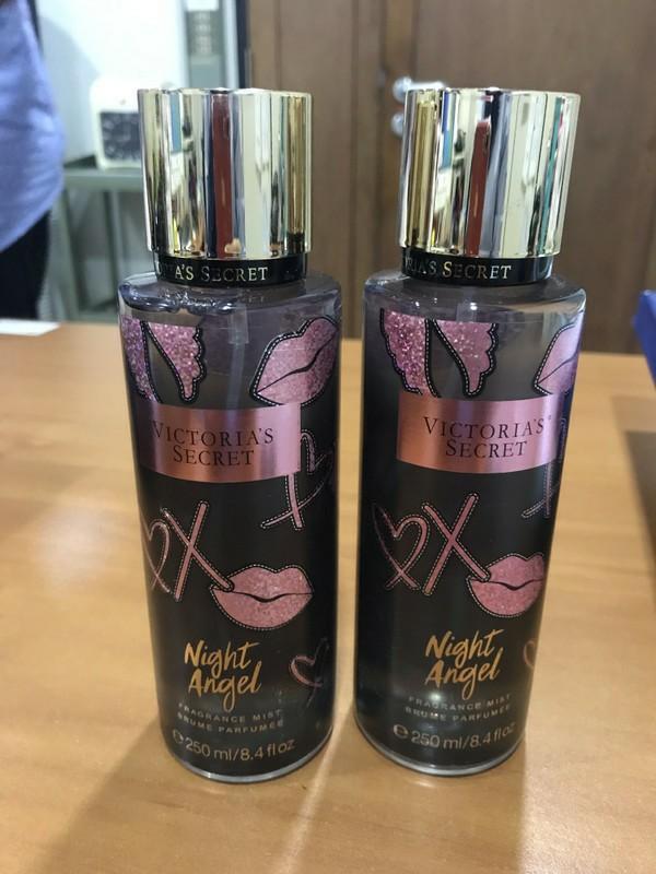 Body mist victoria secret for women night angel ori spore